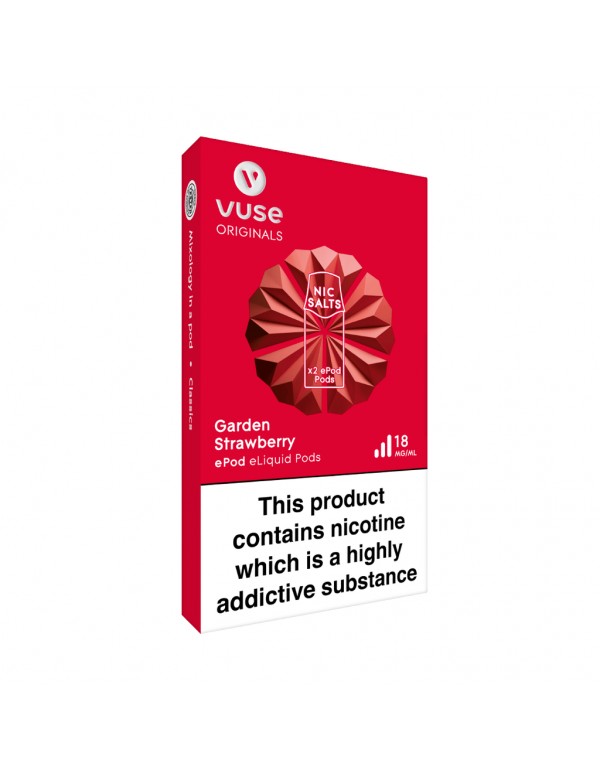 Vuse ePod vPro Cartridges - Garden Strawberry