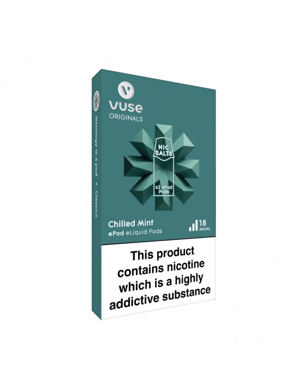 Vuse ePod vPro Cartridges - Chilled Mint