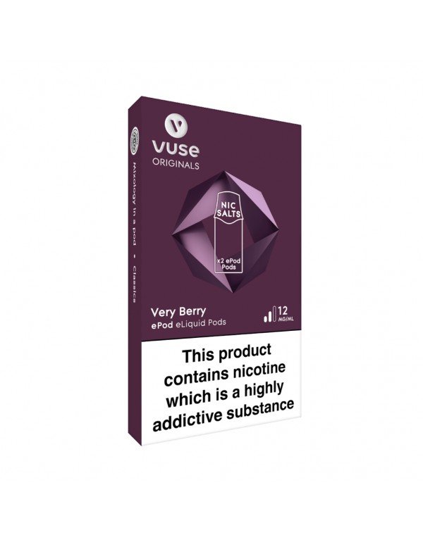 Vuse ePod vPro Cartridges - Very Berry