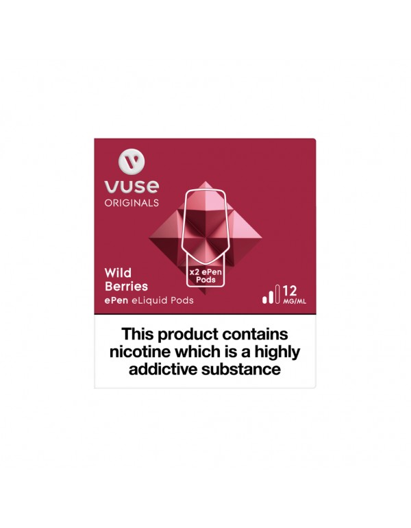 Vuse ePen 3 Flavour Caps - Wild Berry