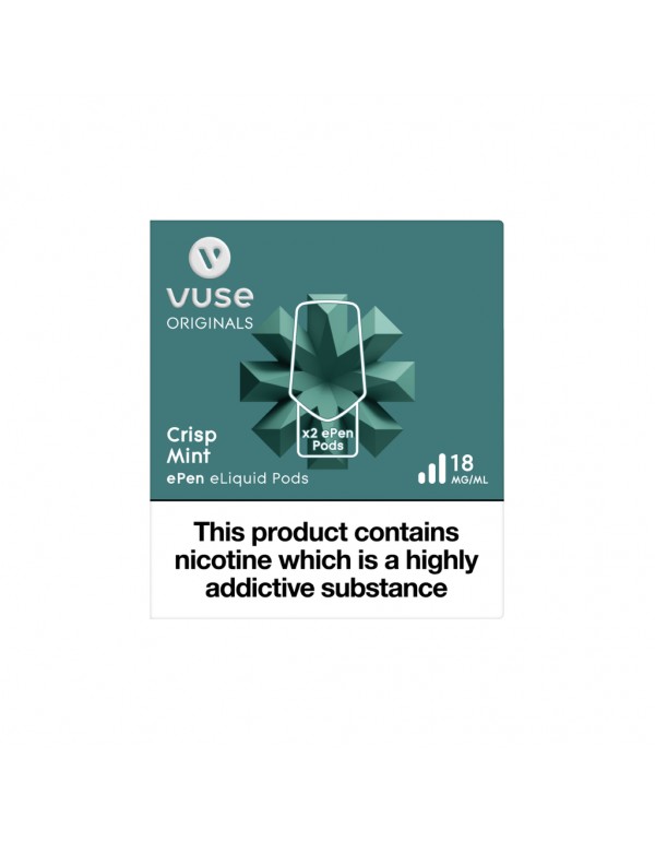 Vuse ePen 3 Flavour Caps - Crisp Mint