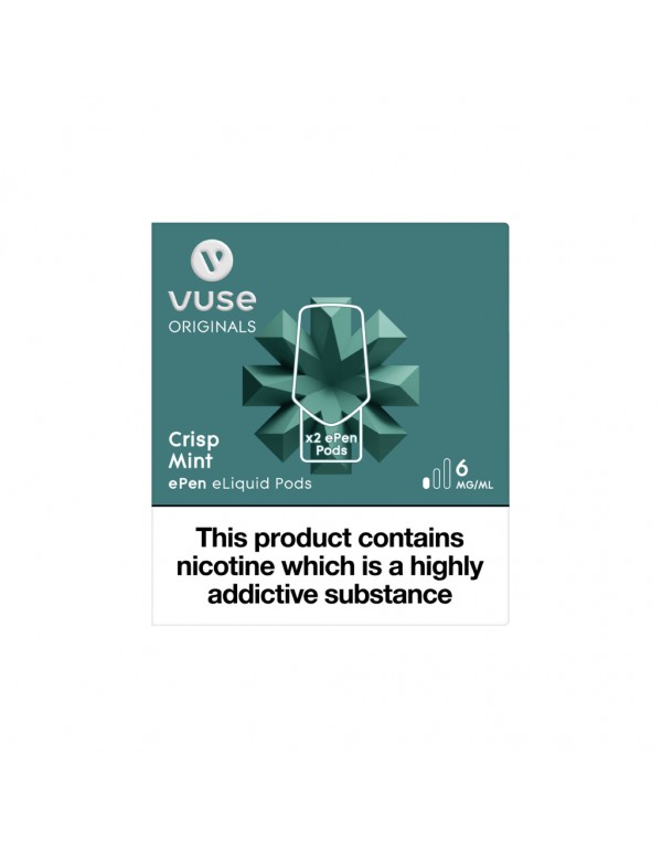 Vuse ePen 3 Flavour Caps - Crisp Mint