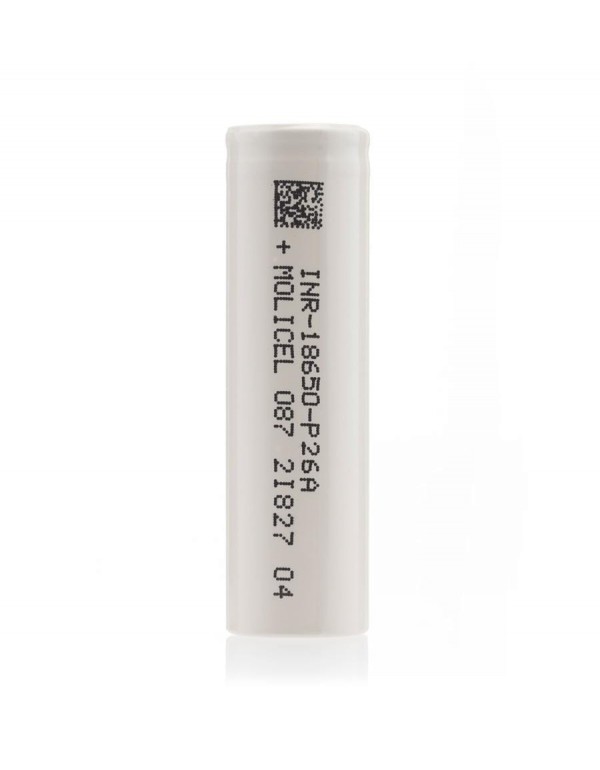 Molicel P26A 18650 2600mAh 25A Rechargeable E-Cigarette Battery