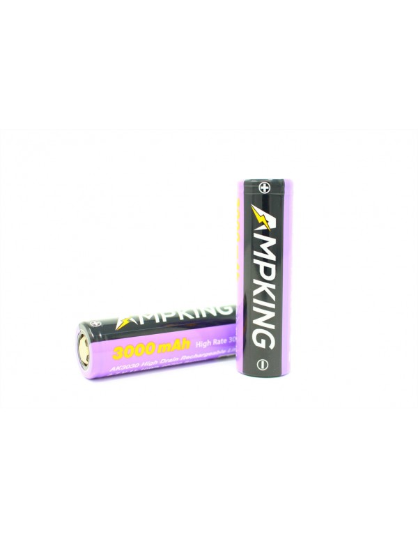 Ampking 20700 3000mAh 30-40A Rechargeable E-Cigarette Battery