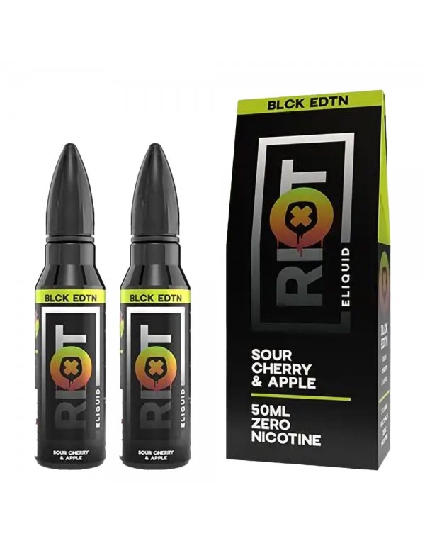 Riot Squad Black Edition  - Sour Cherry Apple Shor...