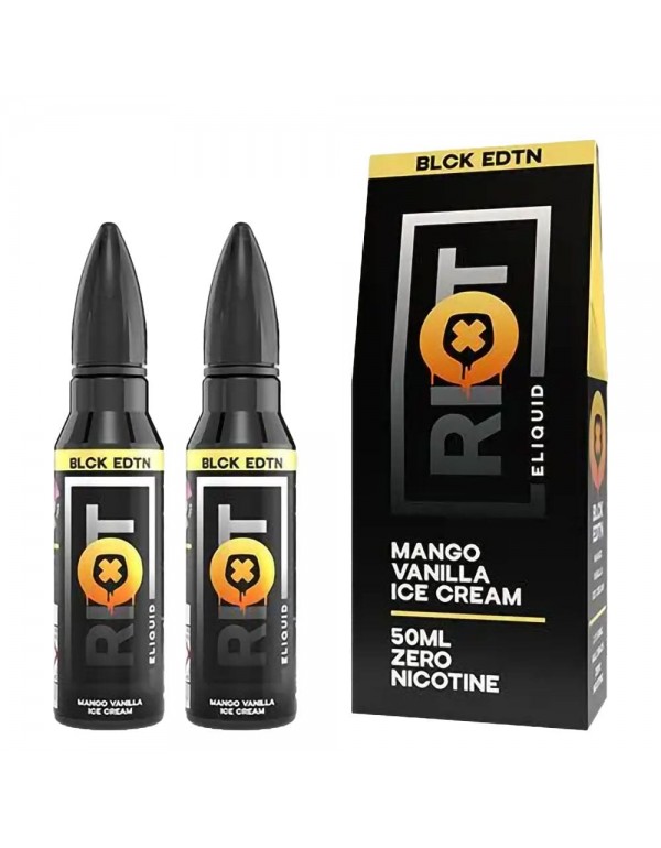 Riot Squad Black Edition - Mango Vanilla Ice Cream...