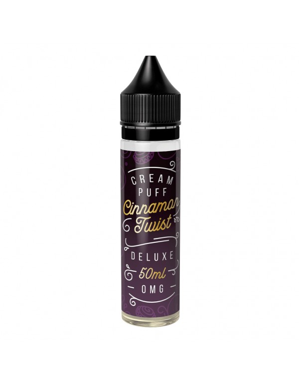 Cream Puff Deluxe - Cinnamon Puff Shortfill E-Liquid (50ml)