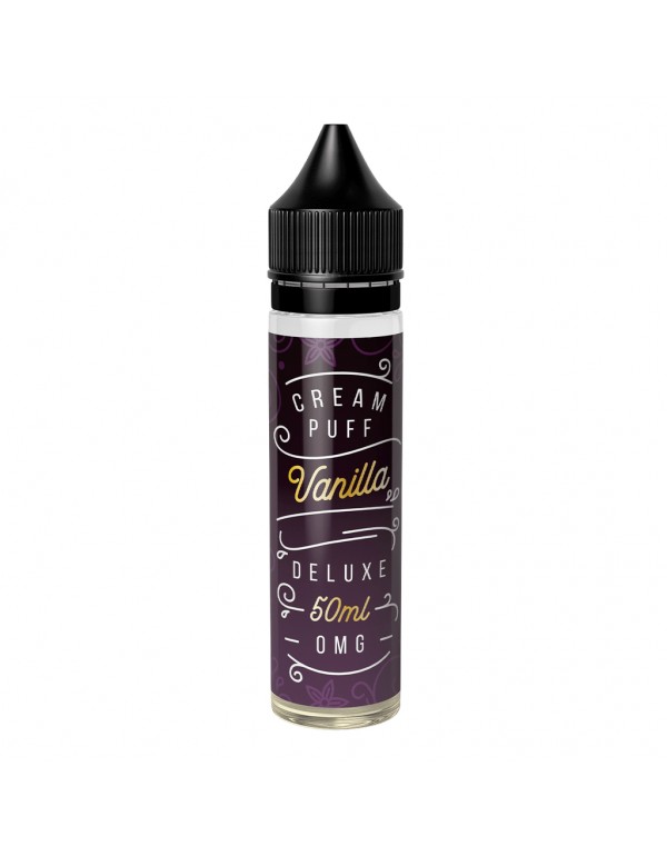 Cream Puff Deluxe - Vanilla Puff Shortfill E-Liquid (50ml)