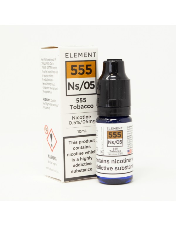 Element NS5 E-Liquids - 555 Tobacco - 10ml