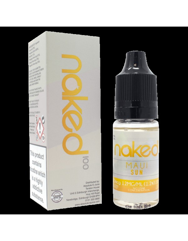 Naked 100 - Maui Sun Premium E-Liquid (10ml)
