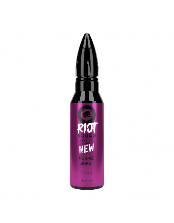 Riot Squad - Purple Burst Premium Shortfill E-Liqu...