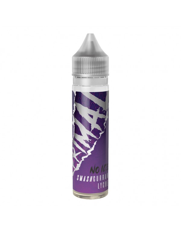 Primal No Ice - Smashcurrant Lychee Shortfill E-Liquid (50ml)