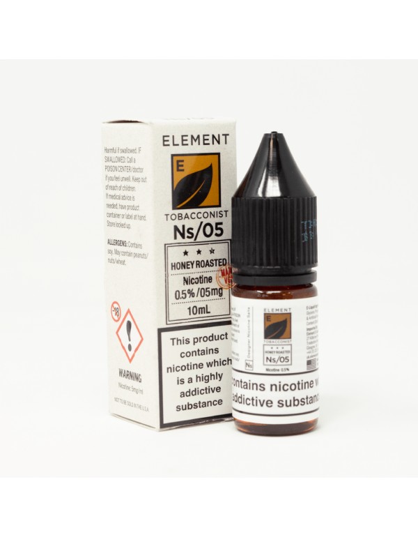 Element NS5 E-Liquids - Honey Roasted Tobacco - 10ml