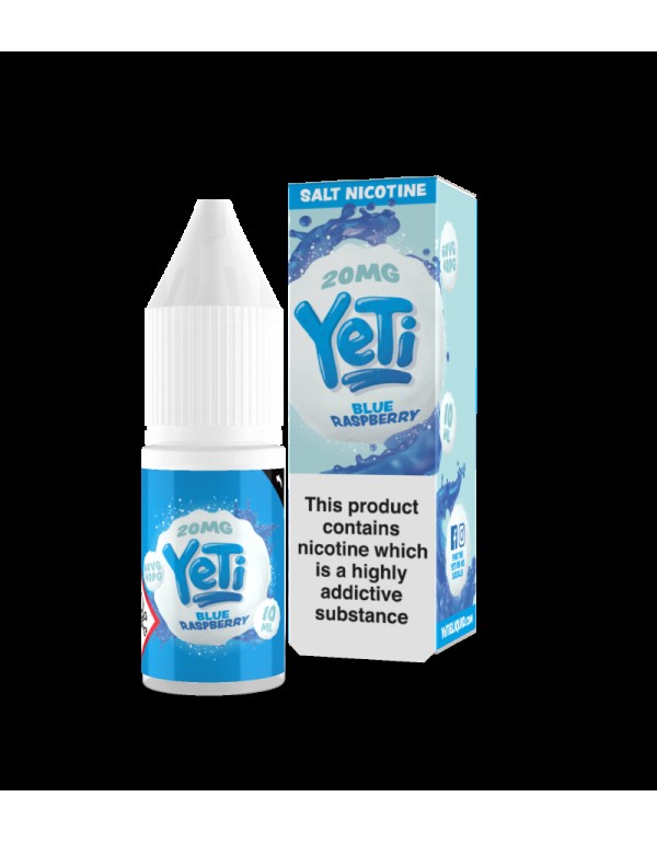 Yeti Salts - Blue Raspberry 10ml Nic Salt E-Liquid