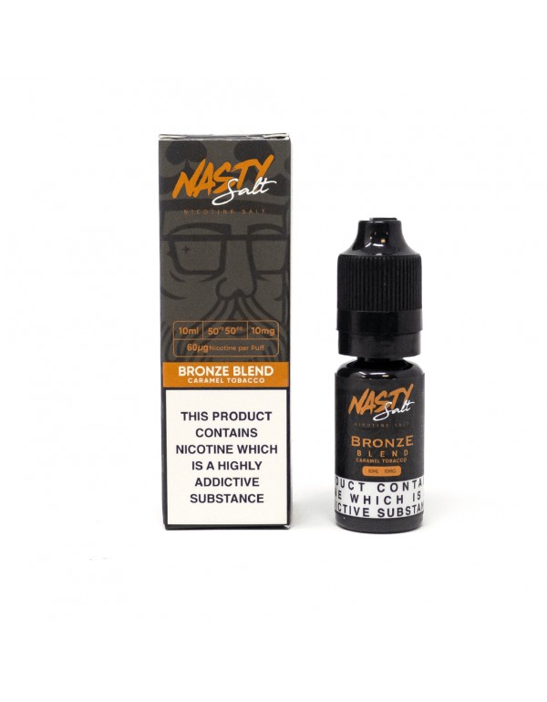Nasty Tobacco Salt - Bronze Blend 10ml Nic Salt E-Liquid