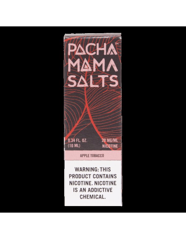 Pacha Mama Nic Salt E-Liquids - Apple Tobacco - 10...