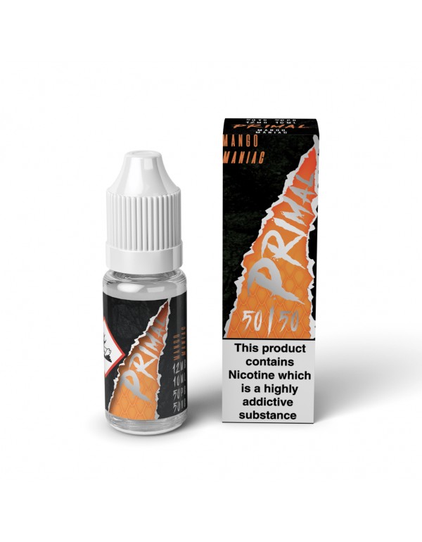 Primal 60/40 - Mango Maniac 10ml E-Liquid