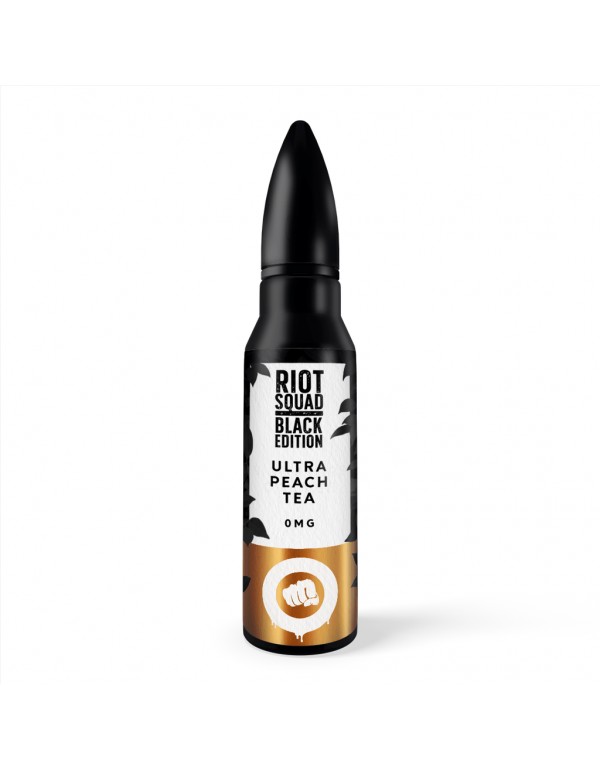 Riot Squad Black - Ultra Peach Shortfill E-Liquid ...