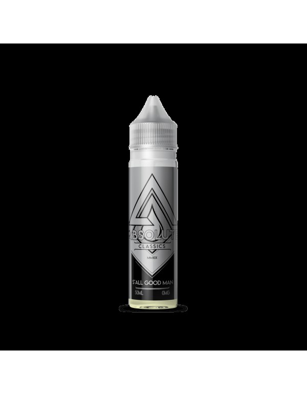 Absolute Classics Platinum - S'All Good Man Shortfill E-liquid (50ml)