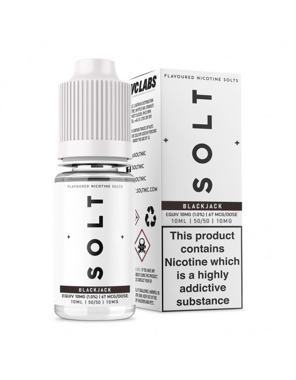 Solt E-Liquids - Blackjack - 10ml