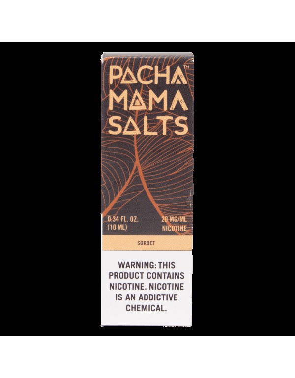 Pacha Mama Nic Salt E-Liquids - Sorbet - 10ml