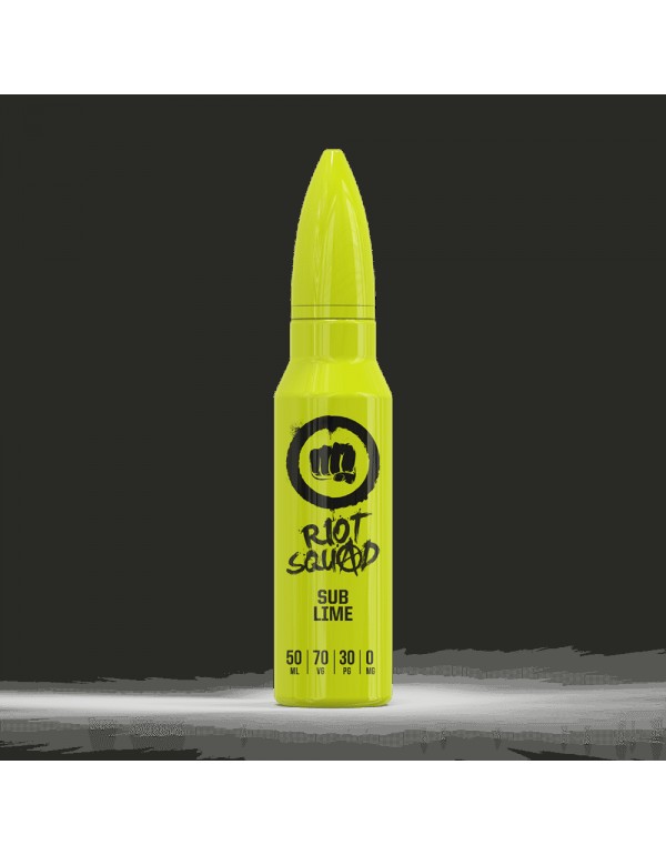 Riot Squad - Sub-Lime Premium Shortfill E-Liquid (50ml)