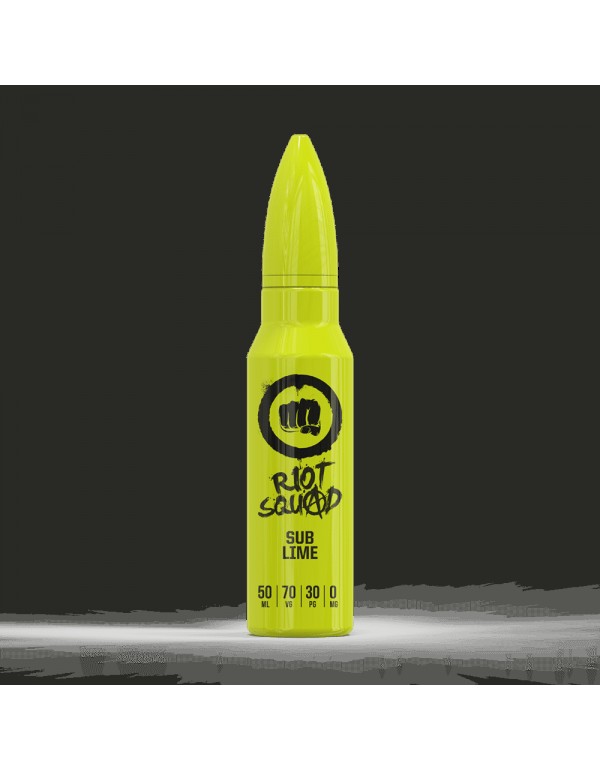 Riot Squad - Sub-Lime Premium Shortfill E-Liquid (...