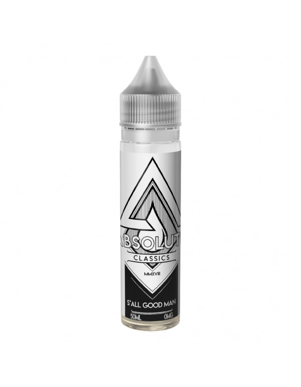 Absolute Classics White - S'All Good Man Shortfill E-liquid (50ml)