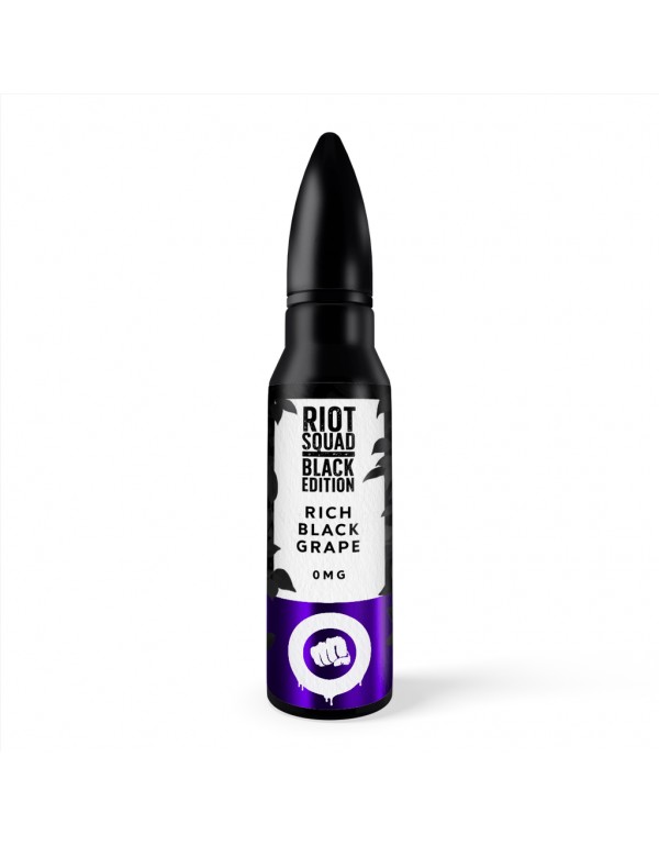 Riot Squad Black - Rich Black Grape Shortfill E-Li...