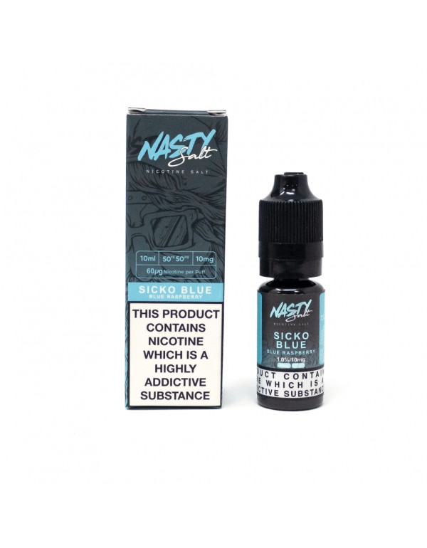 Nasty Salt - Sicko Blue 10ml Nic Salt E-Liquid