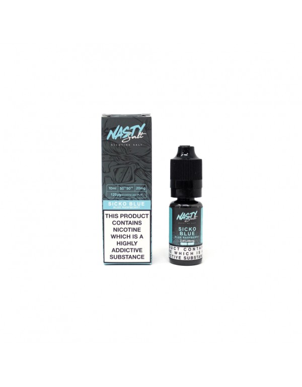 Nasty Salt - Sicko Blue 10ml Nic Salt E-Liquid