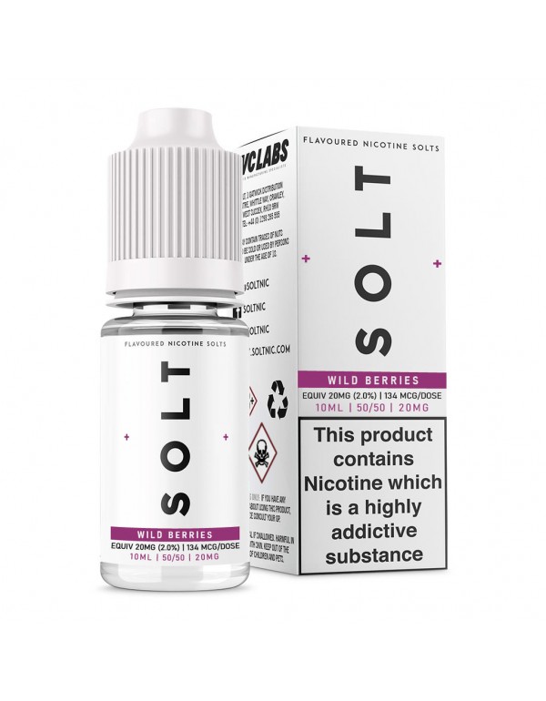 Solt E-Liquids - Wild Berries - 10ml