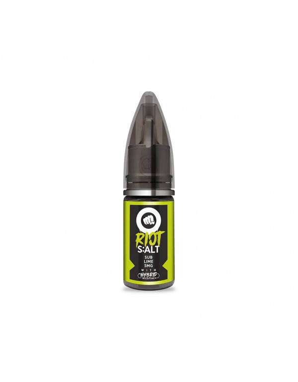 Riot S:ALT - Sub Lime 10ml Nic Salt E-Liquid