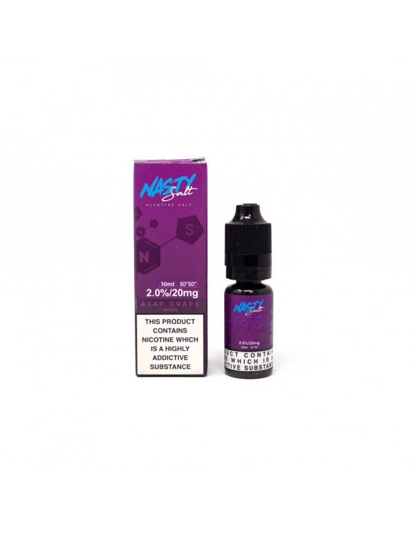 Nasty Salt - Asap Grape 10ml Nic Salt E-Liquid