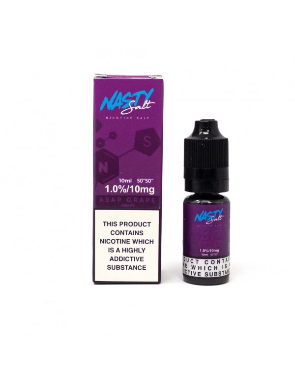 Nasty Salt - Asap Grape 10ml Nic Salt E-Liquid