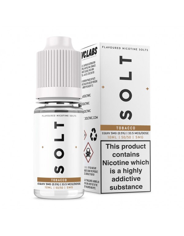 Solt E-Liquids - Tobacco - 10ml