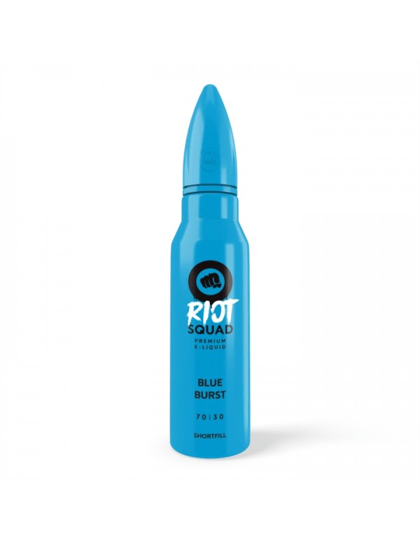 Riot Squad - Blue Burst Premium Shortfill E-Liquid...