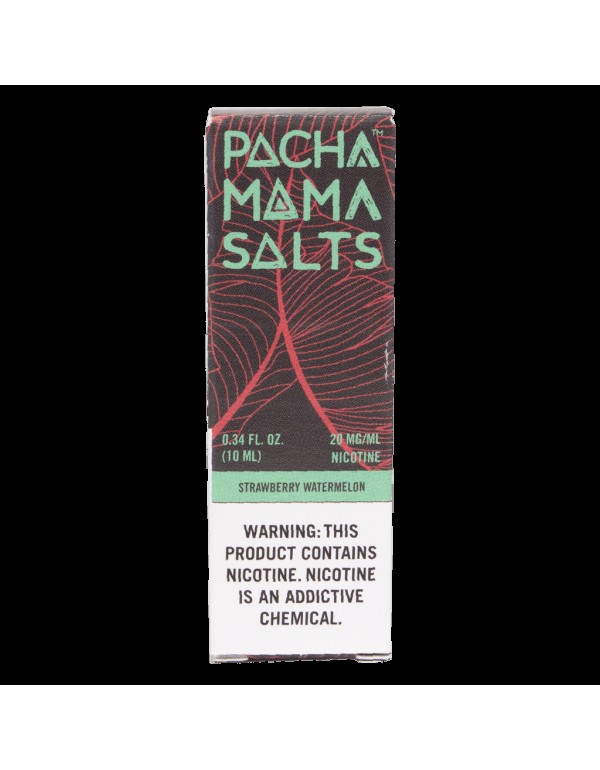 Pacha Mama Nic Salt E-Liquids - Strawberry Waterme...