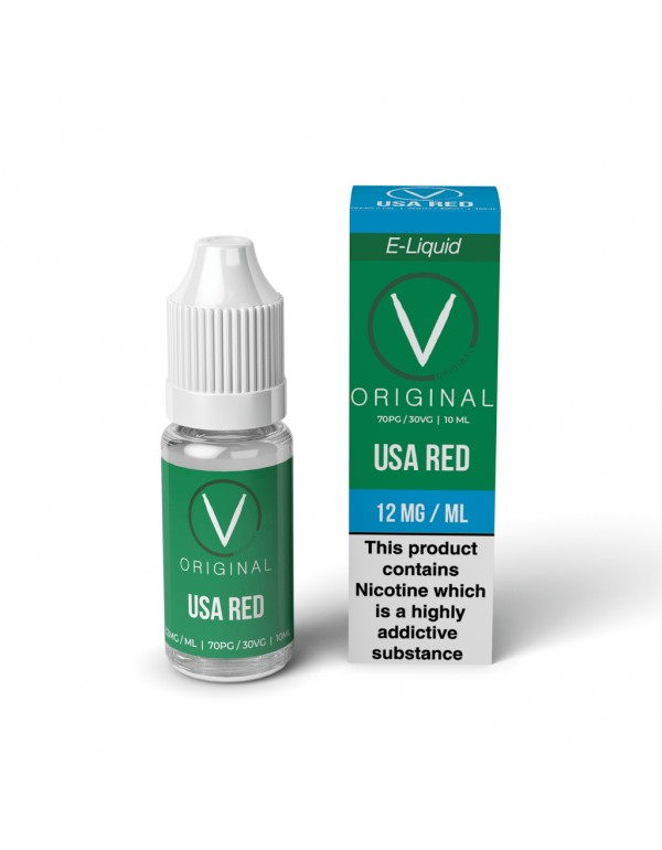 VO - USA Red Tobacco E-Liquid (10ml)